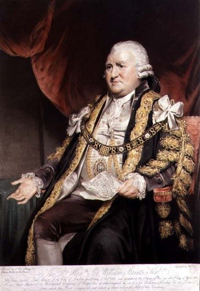 Sir William Staines, London főpolgármesterének portréja, metszett és kocsma. William Say (1768-1834) 1804 (metszet) alkotó: William (after) Beechey