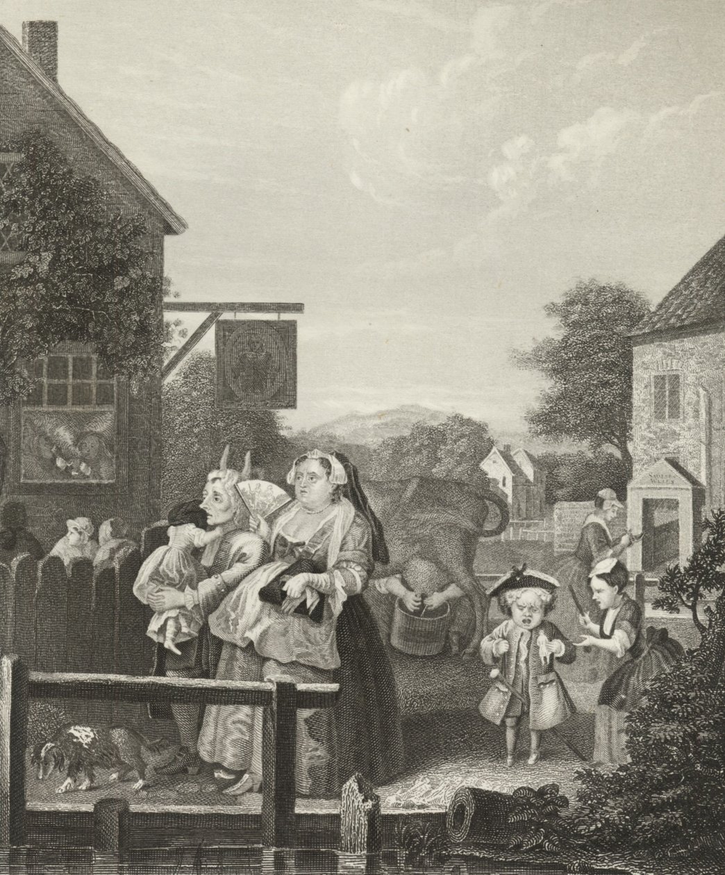 Este - London - alkotó: William (after) Hogarth