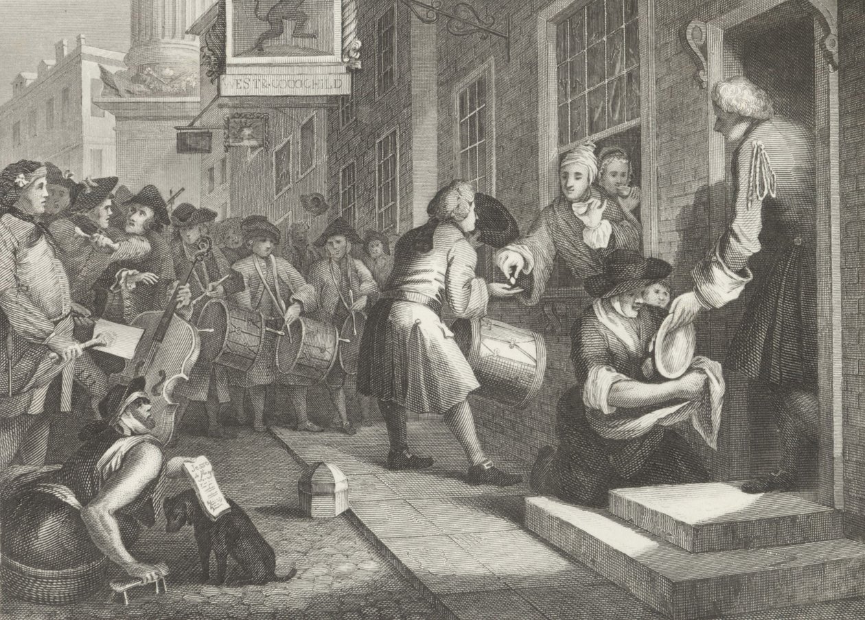 Goodchild esküvőjének napja alkotó: William (after) Hogarth