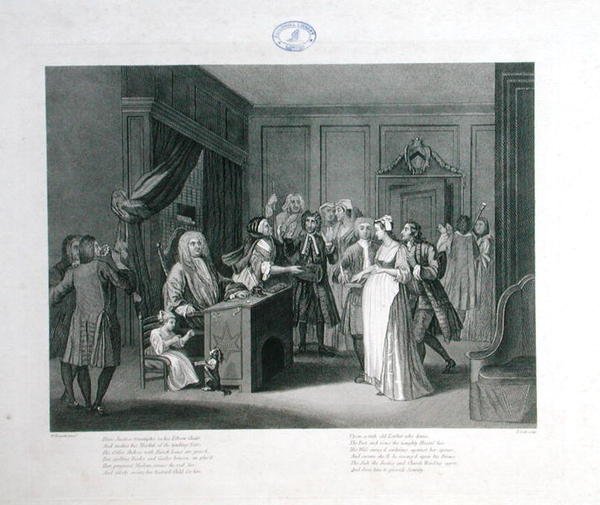 Az igazság győzedelmeskedik, Thomas Cook (1744-1818) metszete (metszet) alkotó: William (after) Hogarth