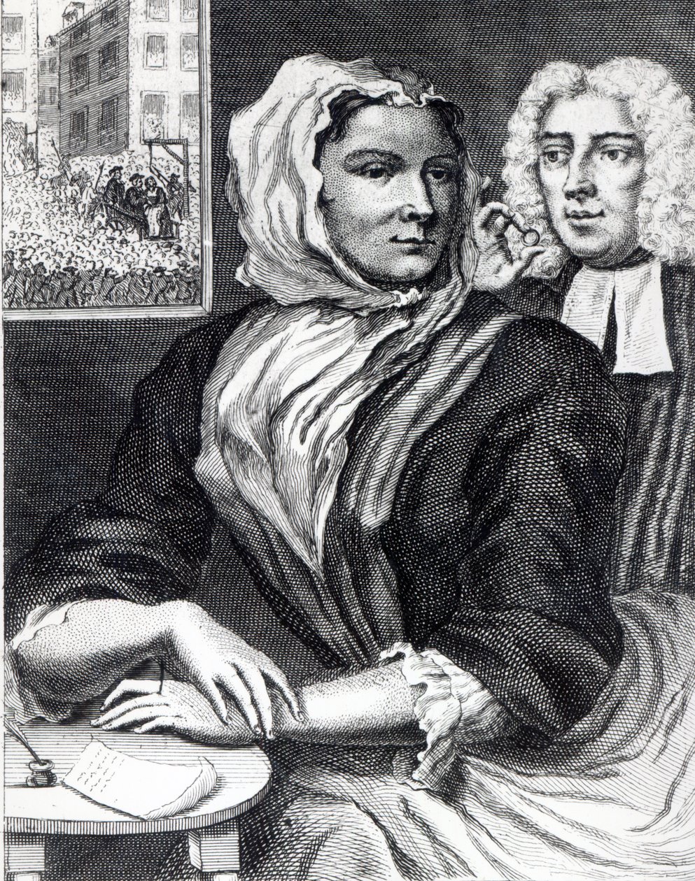 Sarah Malcolm alkotó: William (after) Hogarth