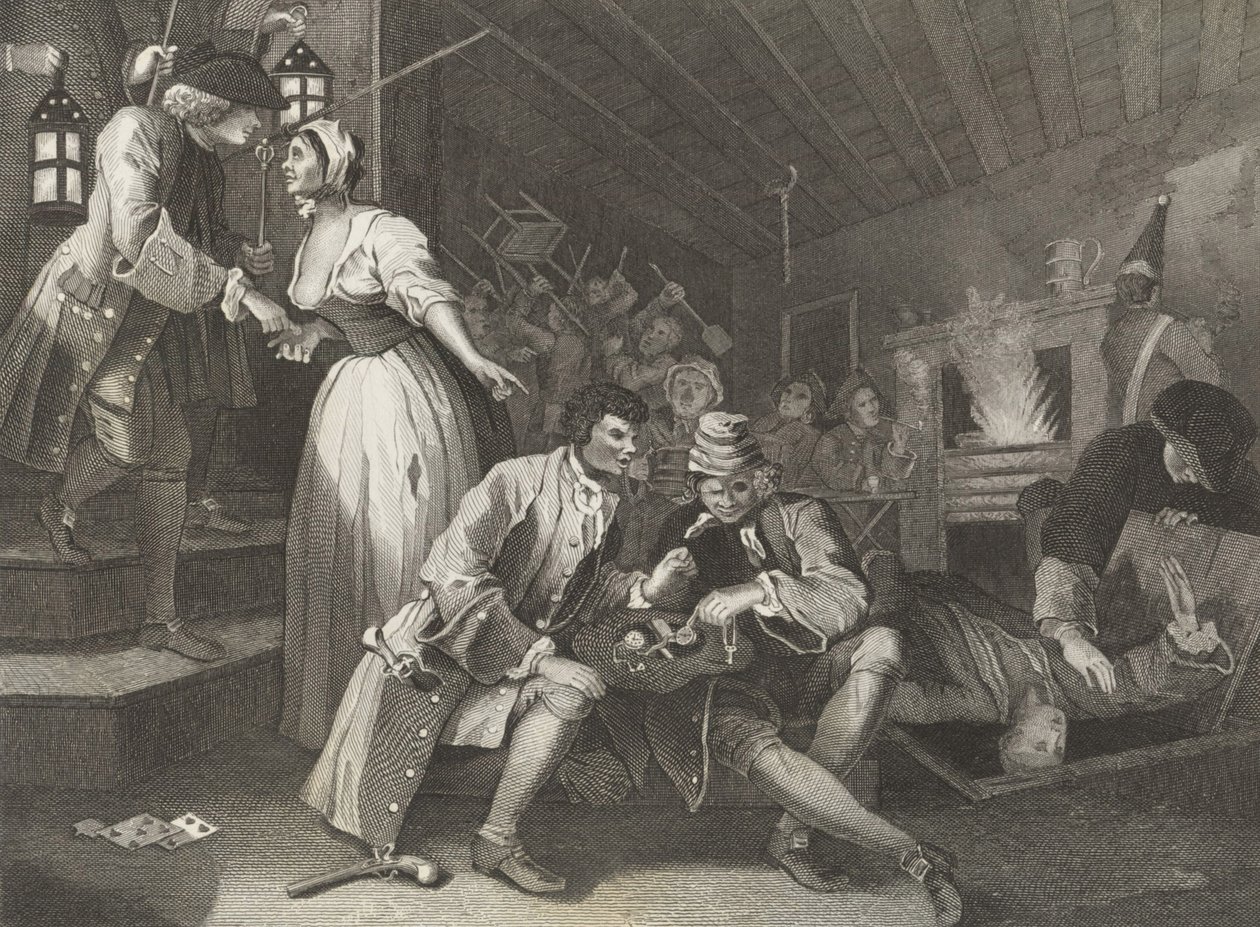 A tolvajok barlangja - alkotó: William (after) Hogarth