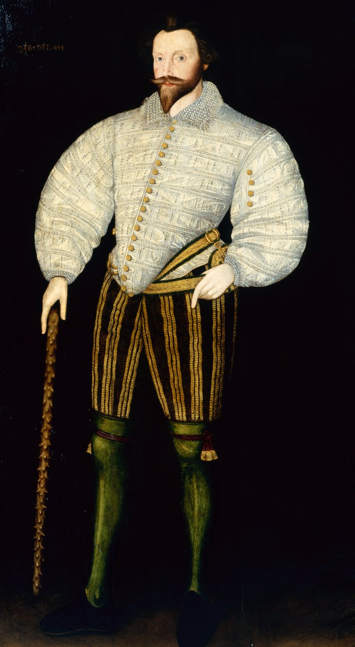 Sir Francis Drake portréja alkotó: William (follower of) Larkin