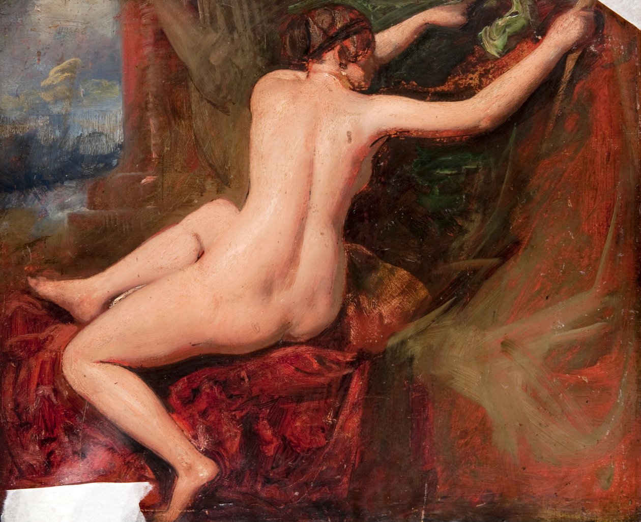 Női akt alkotó: William (manner of) Etty