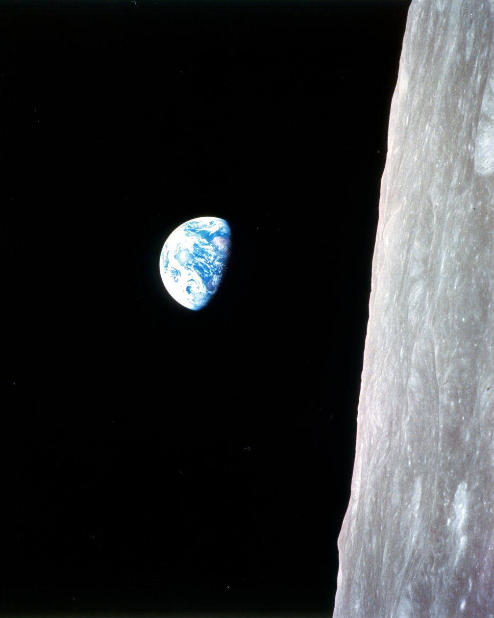 Earthrise – Apollo 8, 1968. december 24. alkotó: William A Anders