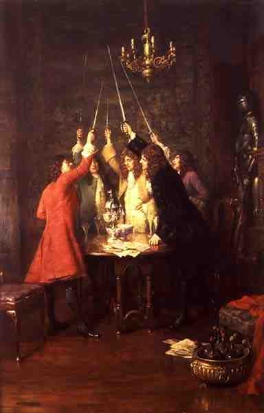 "A király" (olaj, vászon) alkotó: William A. Breakspeare