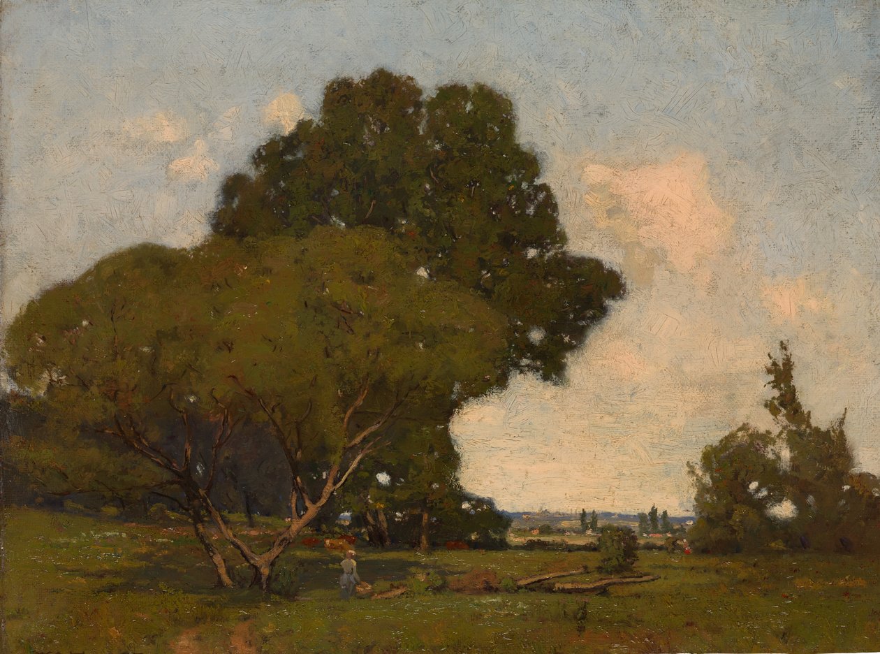 A fák, kora délután, Franciaország, kb. 1905. alkotó: William A. Harper