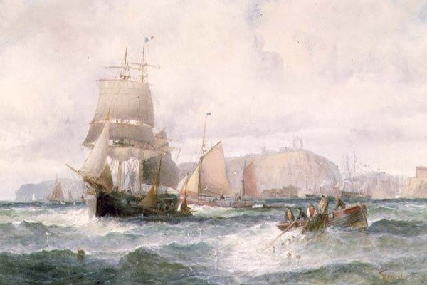Tengerparti hajózás alkotó: William A. Thornley or Thornbery
