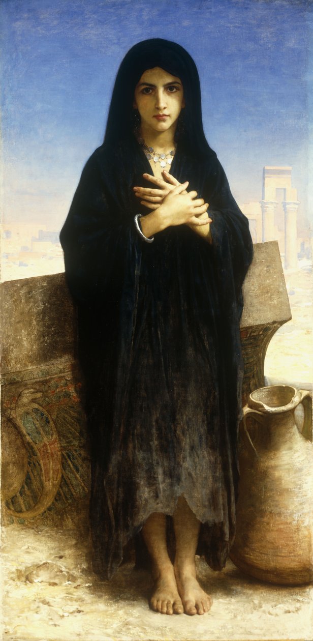Egy fiatal fellah lány, 1876 alkotó: William Adolphe Bouguereau