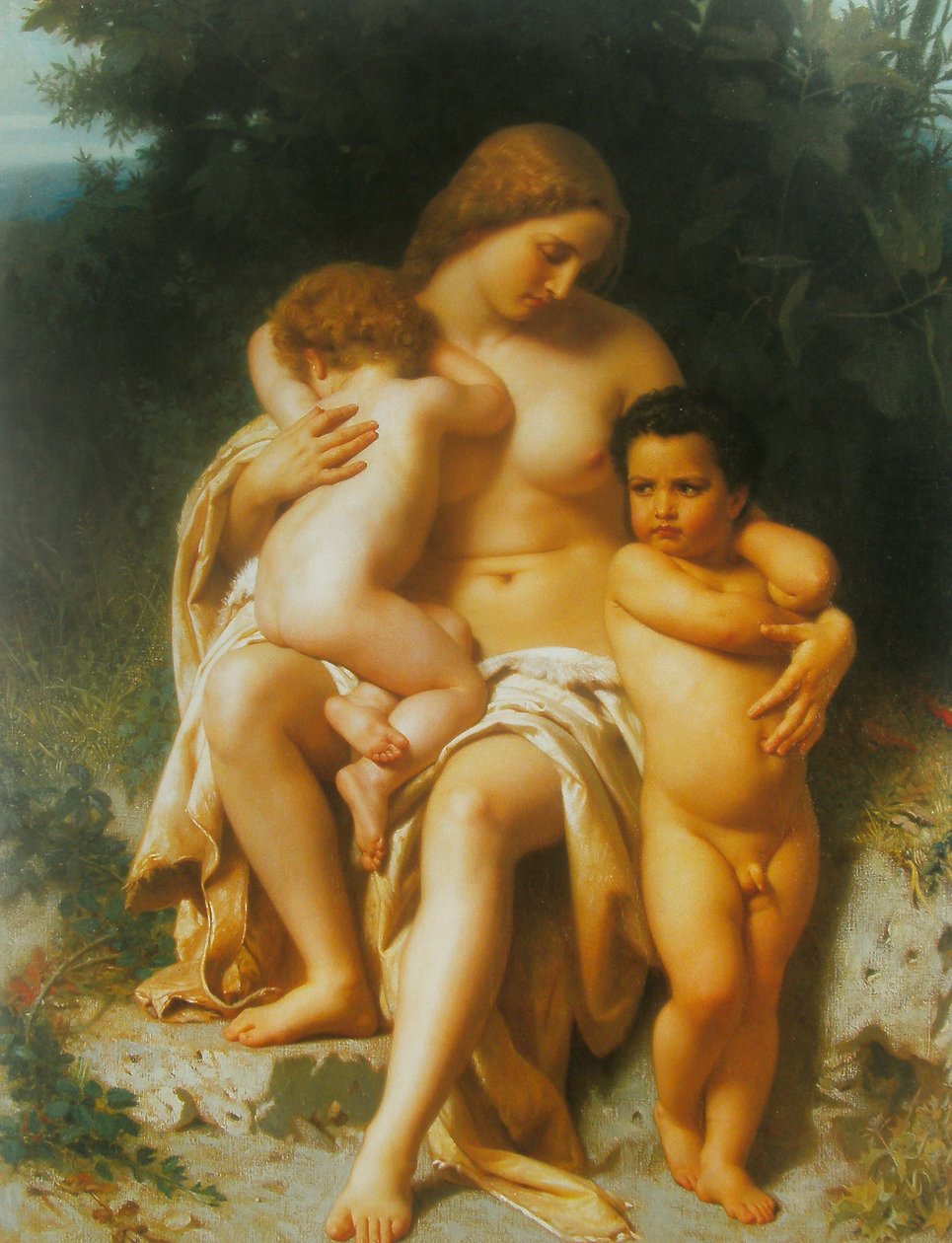 Franciául:  Première discorde Az első veszekedés alkotó: William Adolphe Bouguereau