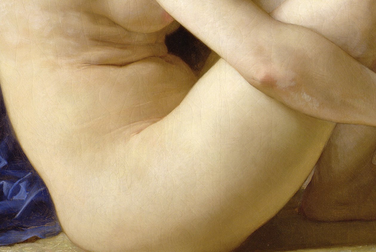 Ülő akt, 1884 alkotó: William Adolphe Bouguereau