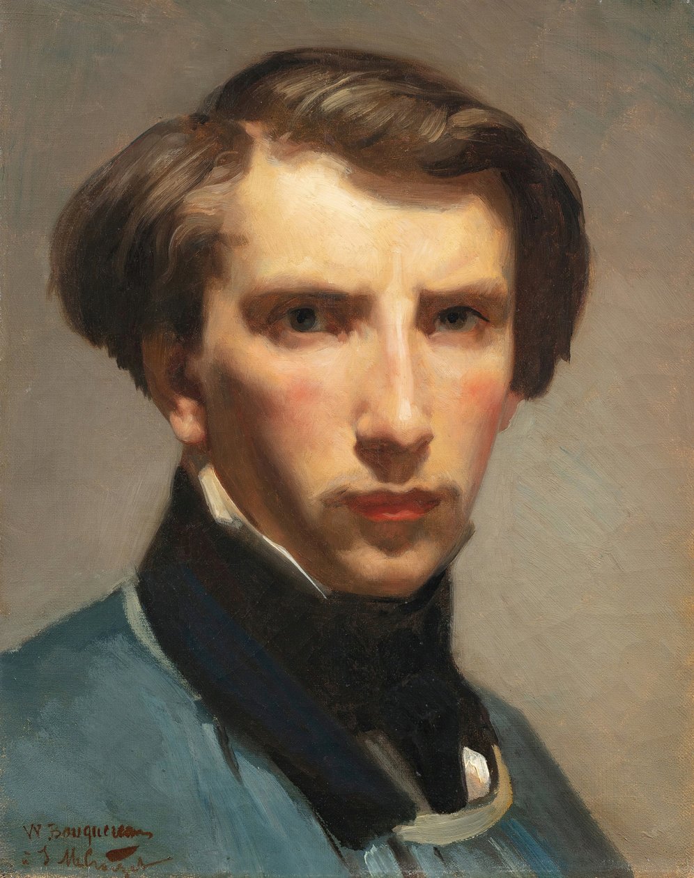 Önarckép, 1853. alkotó: William Adolphe Bouguereau