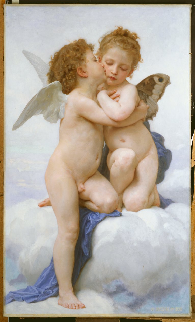 Az első csók alkotó: William Adolphe Bouguereau