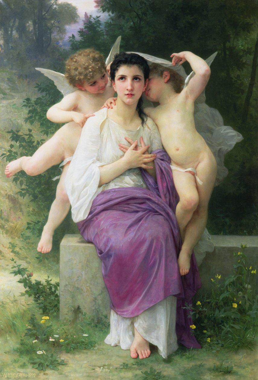 A szív ébredése, 1892 alkotó: William Adolphe Bouguereau