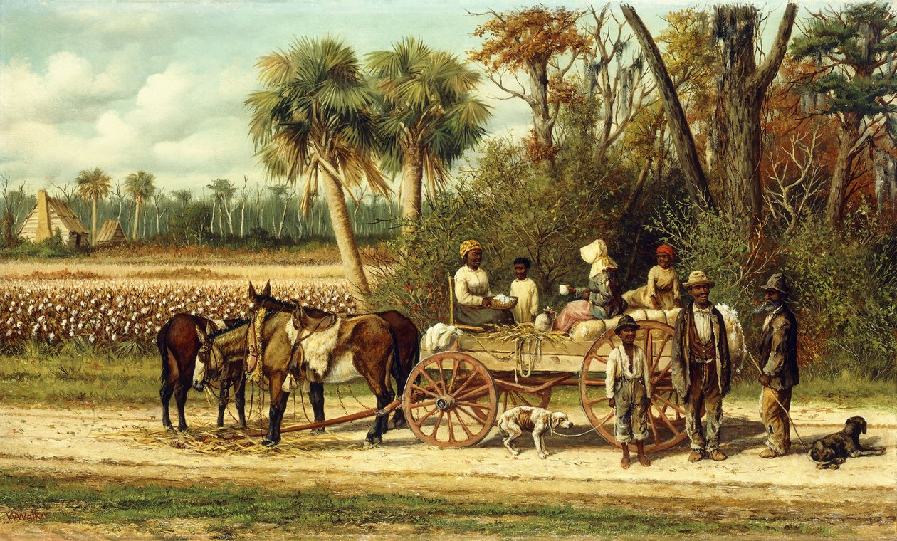 A kocsi üres, alkotó: William Aiken Walker