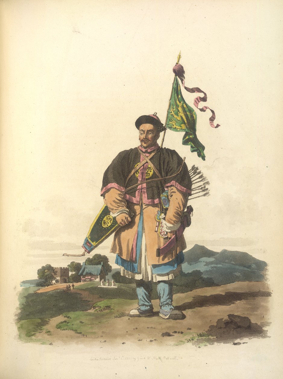 A soldier in his common dress alkotó: William Alexander