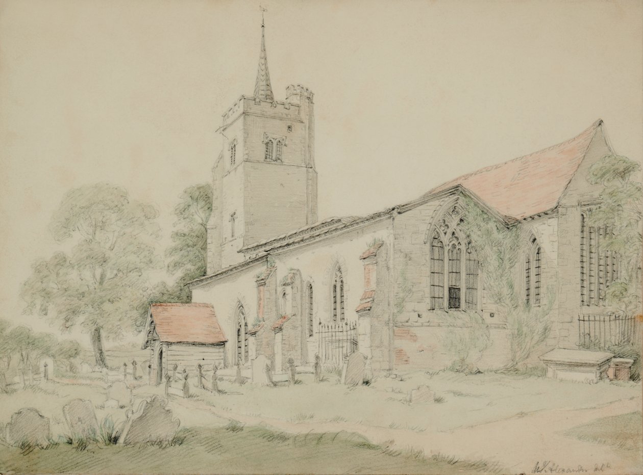 Aldenham templom, Hertfordshire alkotó: William Alexander