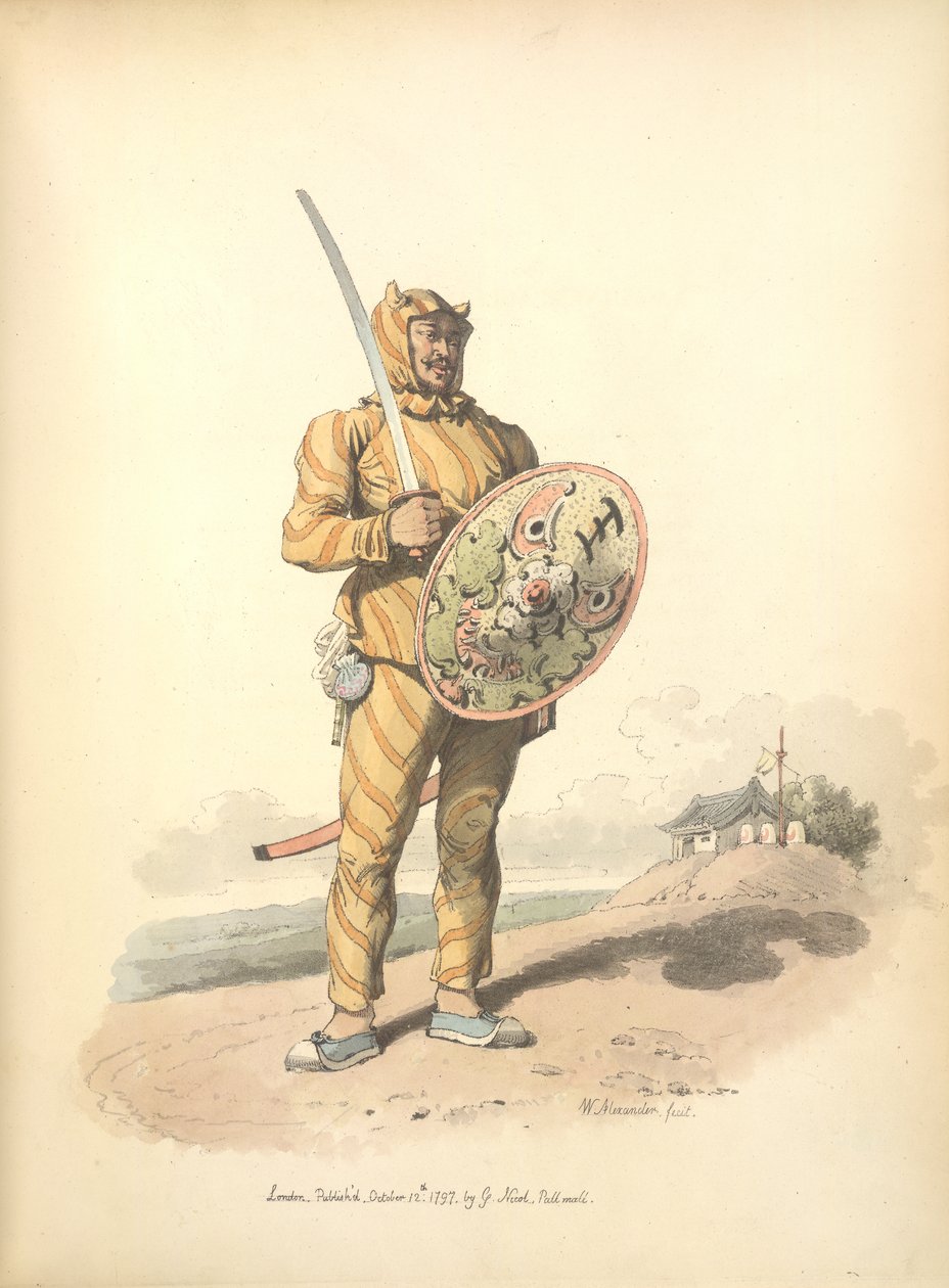 kínai gyalogság alkotó: William Alexander