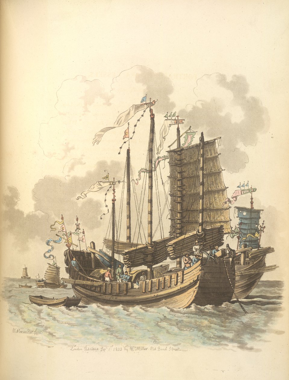 Tengeri hajók portréi alkotó: William Alexander