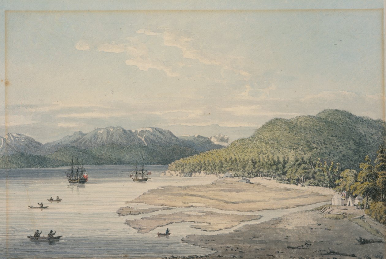 Salmon Cove, Observatory Inlet alkotó: William Alexander