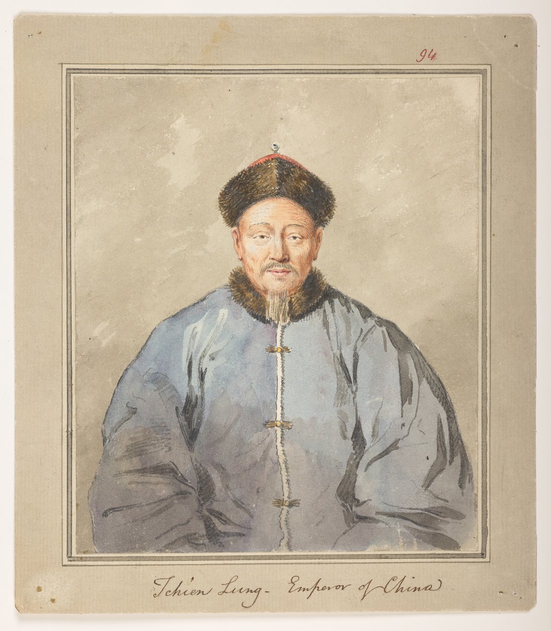 WD 959 1. szakasz f.94, Chien Lung, Kína császára, c1793. Ch
