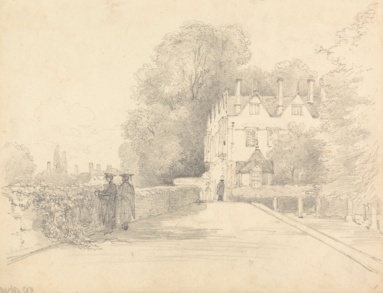 Merton College, Oxford alkotó: William Alfred Delamotte