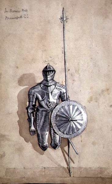 Tanulmány egy páncélruháról a Baron