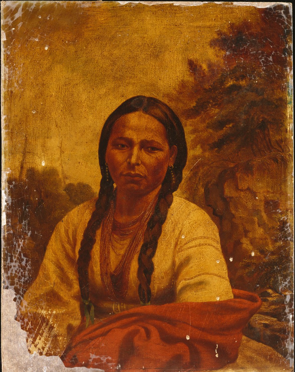 Dakota indián nő alkotó: William Armstrong
