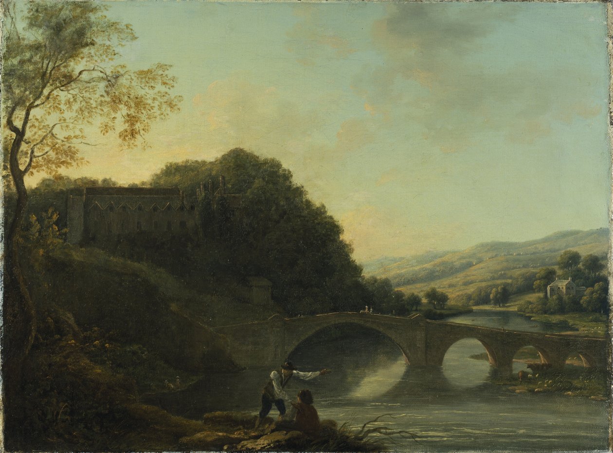 Lismore kastély keletről (olaj, vászon) alkotó: William Ashford