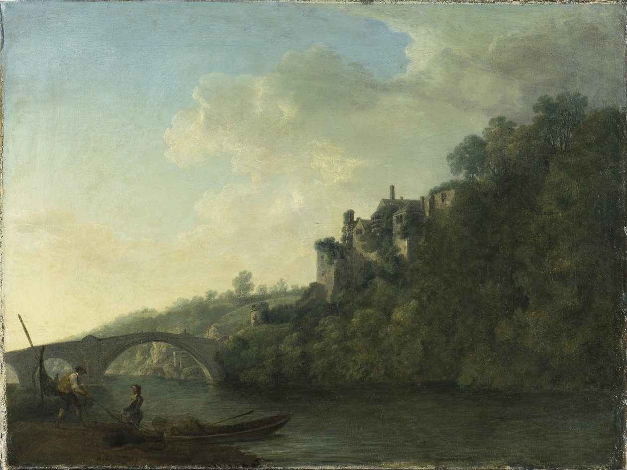 Lismore kastély nyugatról (olaj, vászon) alkotó: William Ashford