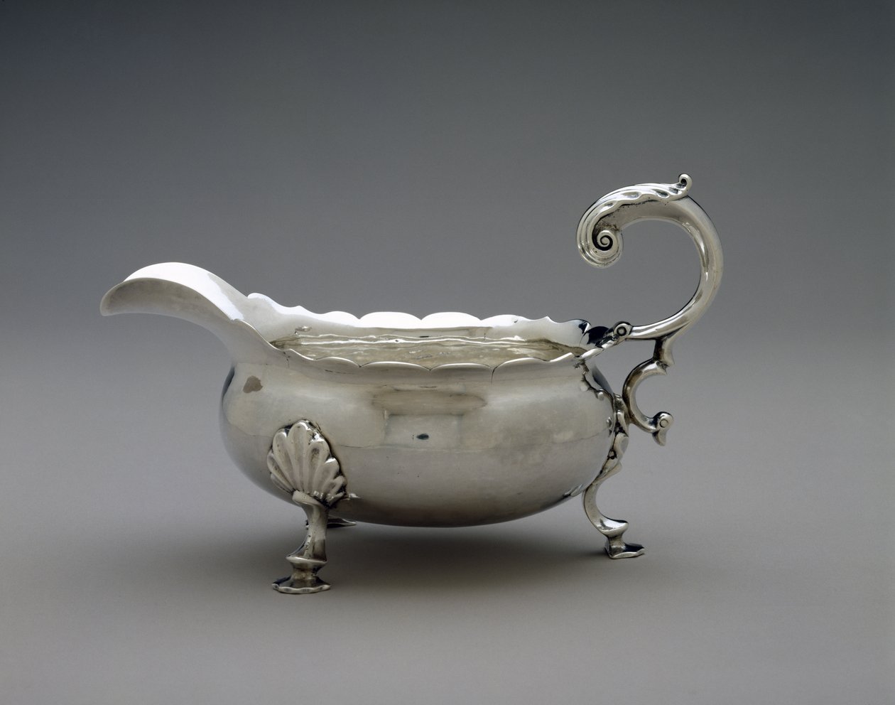 Sauceboat, c. 1755-1765 (ezüst) alkotó: William Ball