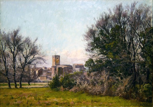 Szent Raffaello (olaj, vászon) alkotó: William Baptiste Baird