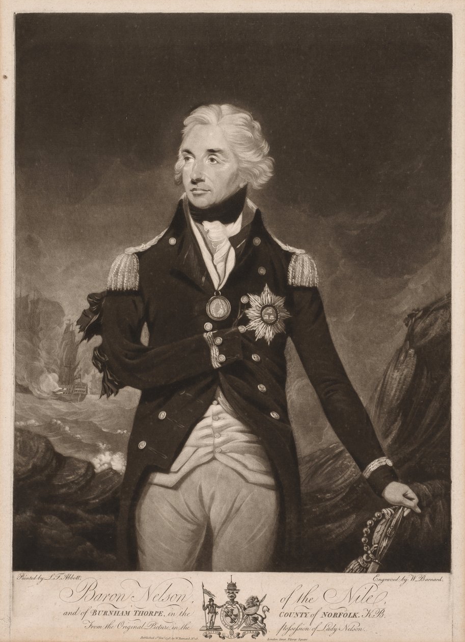 Horatio Nelson alkotó: William Barnard