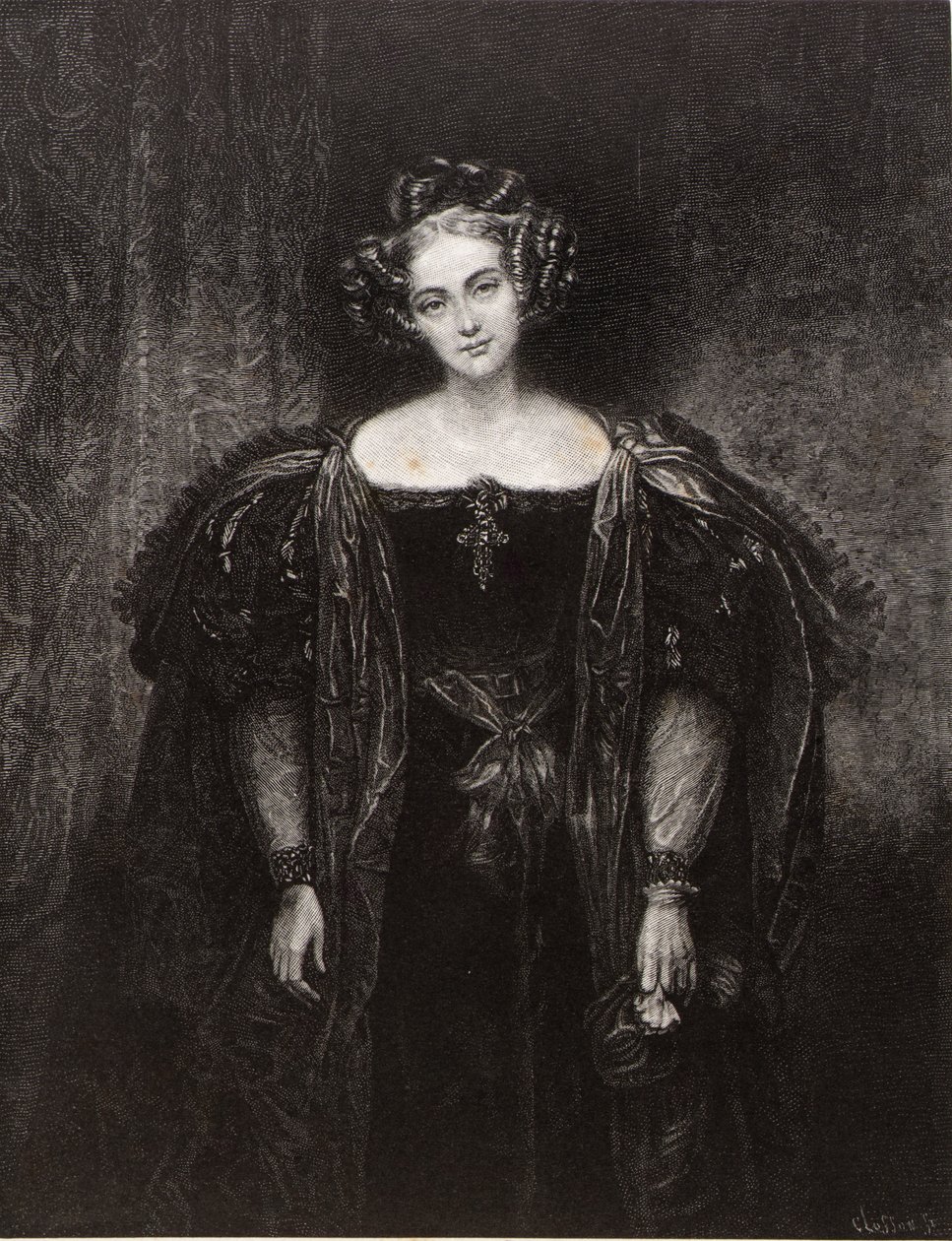 Miss Henrietta Sontag, mint Donna Anna a Don Juanban alkotó: William Baxter Closson