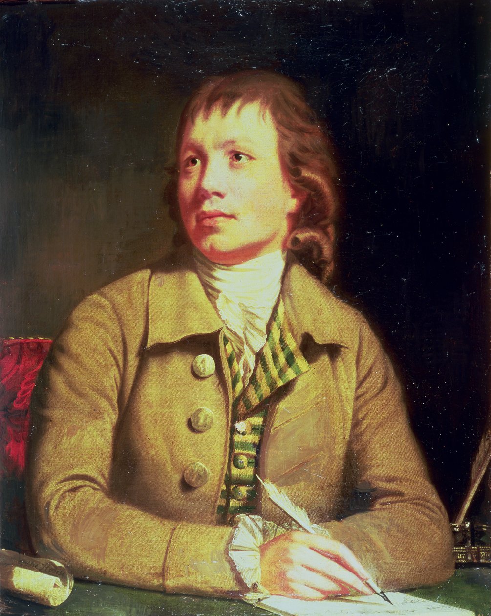 Egy úriember félalakos portréja alkotó: William Beechey