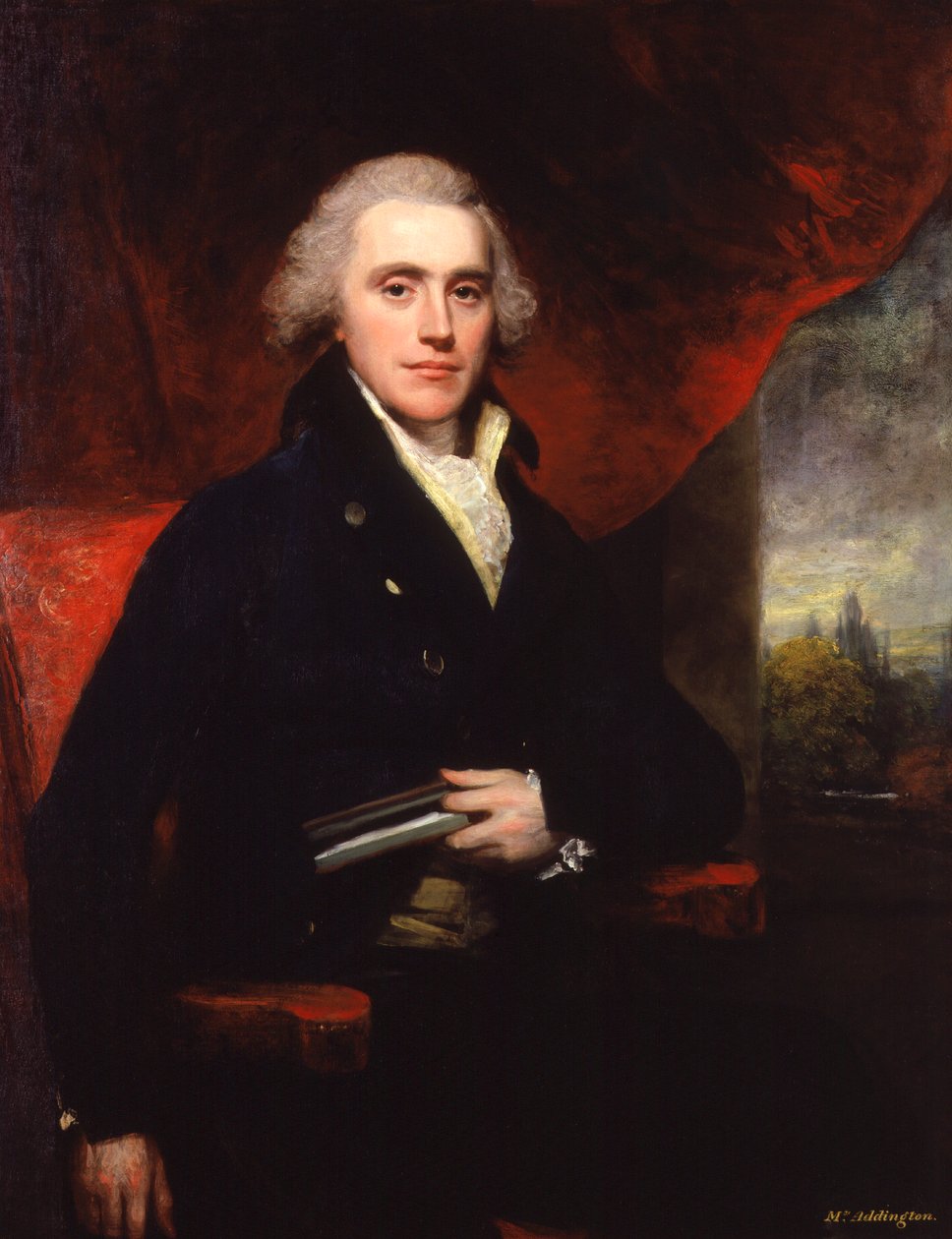Henry Addington, 1. Sidmouth vikomt (metszet 1803) alkotó: William Beechey