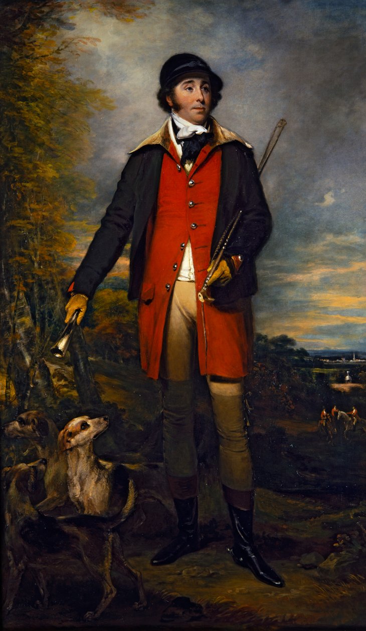 Henry, 3rd Viscount Maynard portréja (olaj, vászon) alkotó: William Beechey