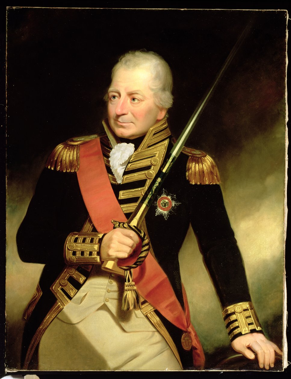 John Jervis (1735-1823) St. Vincent első grófjának portréja, 1805 körül alkotó: William Beechey