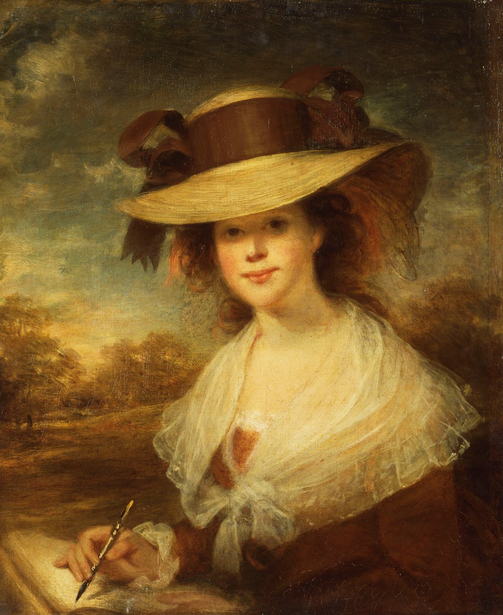 Lady Beechley, a művész feleségének portréja, alkotó: William Beechey
