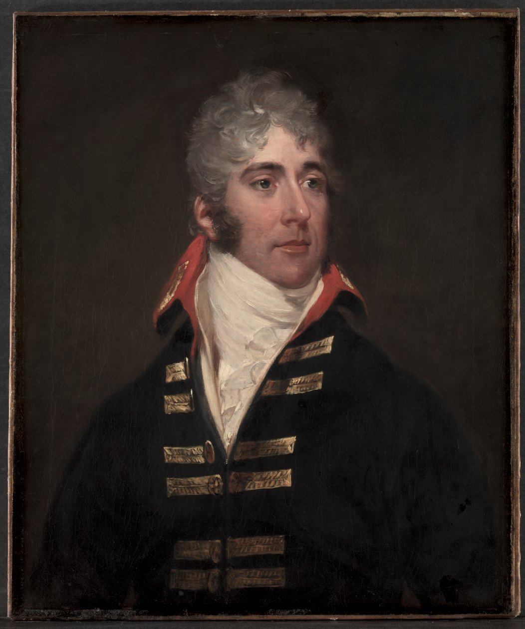 Férfi portré, 1800 körül (olaj, vászon) alkotó: William Beechey
