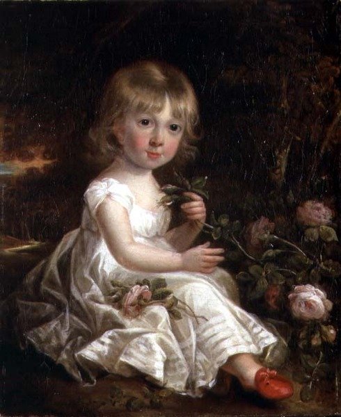 Fiatal lány portréja (olaj, vászon) alkotó: William Beechey