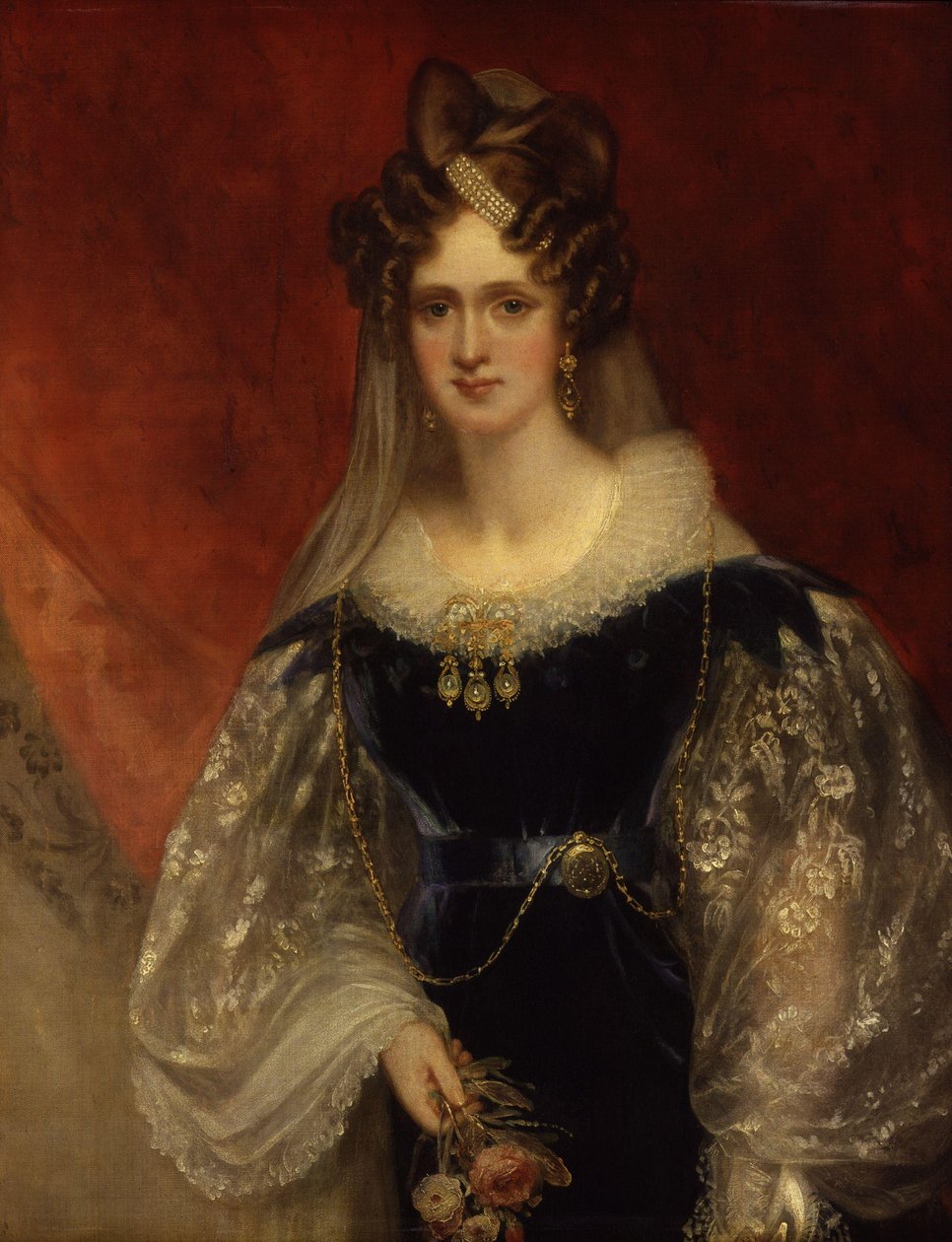 Adelaide királynő (Adelaide szász-meiningeni hercegnő) alkotó: William Beechey