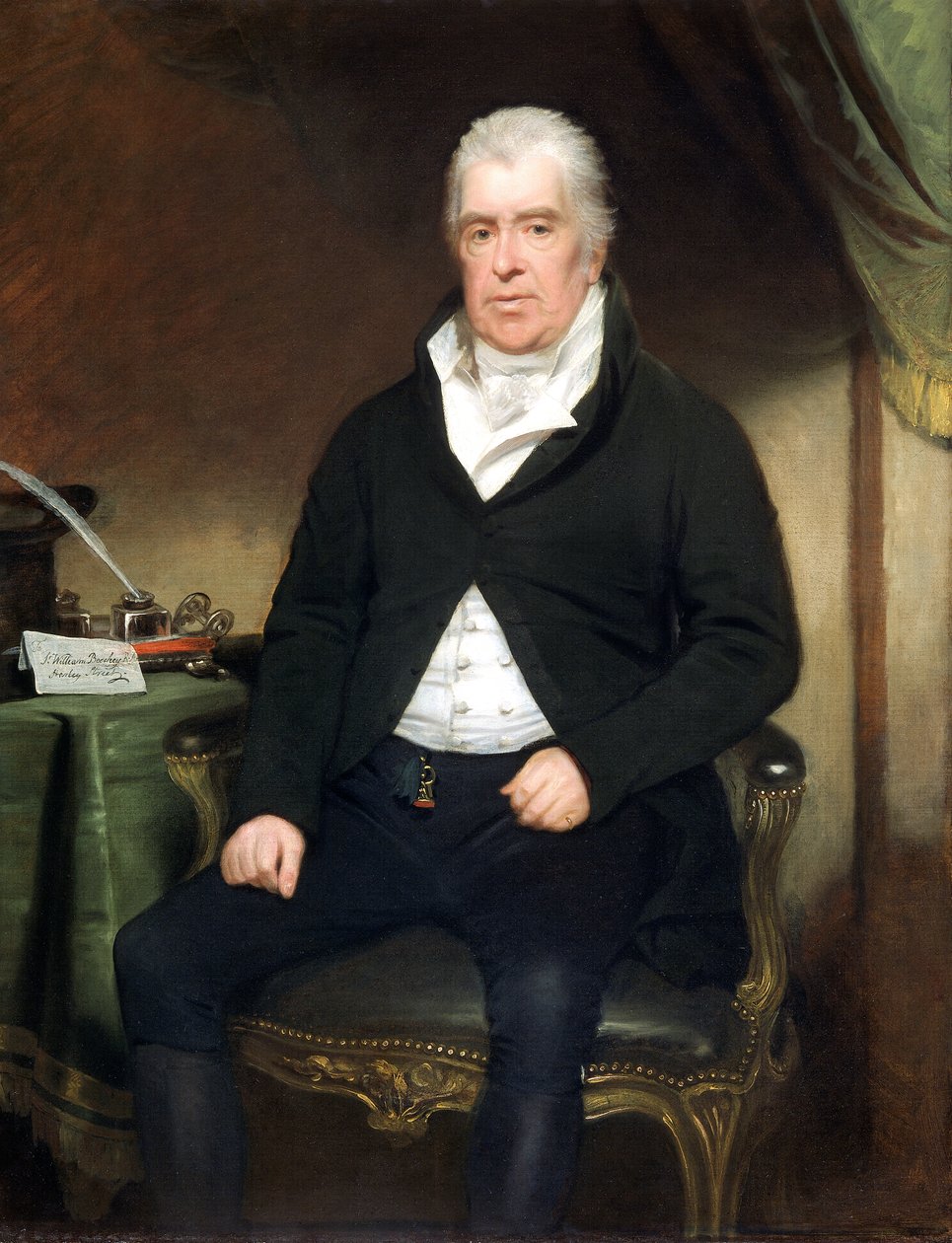 Thomas Assheton-Smith (olaj, vászon) alkotó: William Beechey