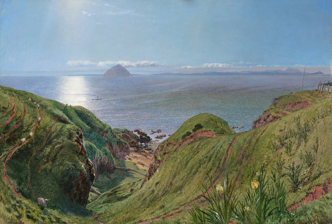 Ailsa Craig alkotó: William Bell Scott
