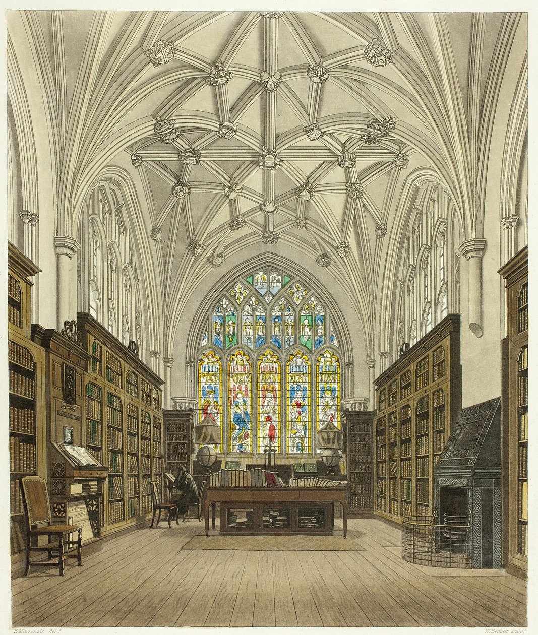 Winchester College könyvtára alkotó: William Bennett