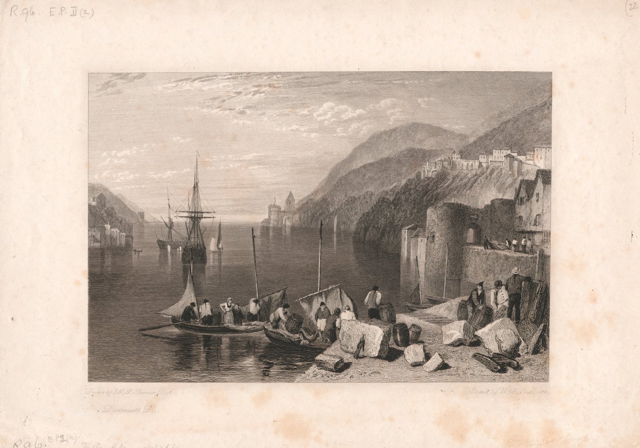 Dartmouth, Devon alkotó: William Bernard Cooke