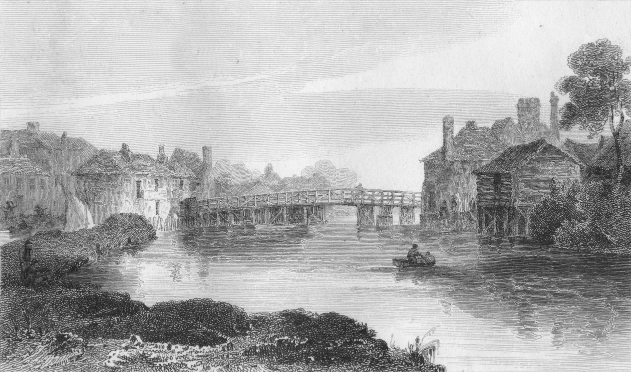 Eton híd, 1809 alkotó: William Bernard Cooke