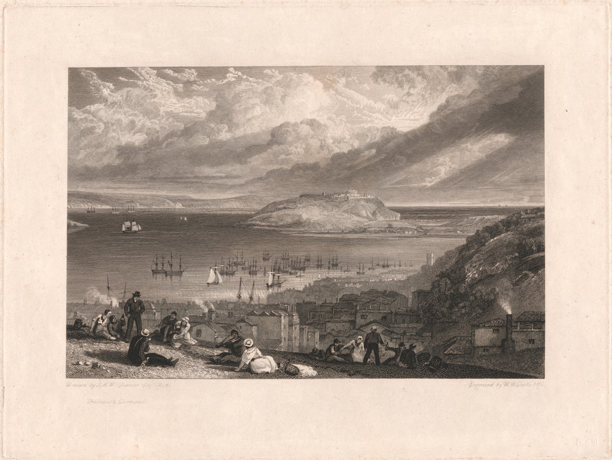 Falmouth, Cornwall alkotó: William Bernard Cooke