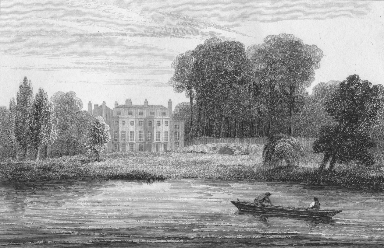 Lady Howes villa, 1809 alkotó: William Bernard Cooke