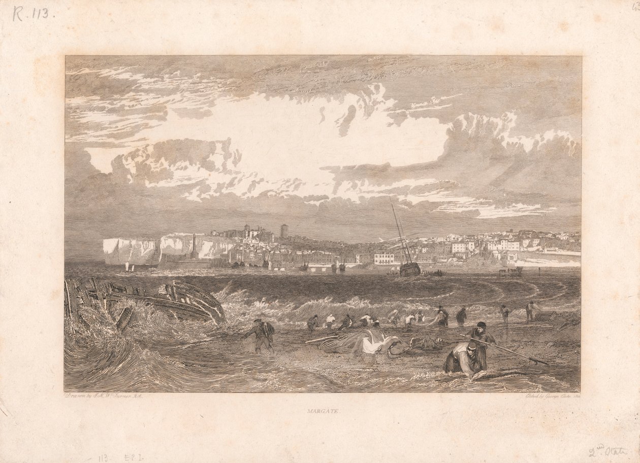 Margate alkotó: William Bernard Cooke